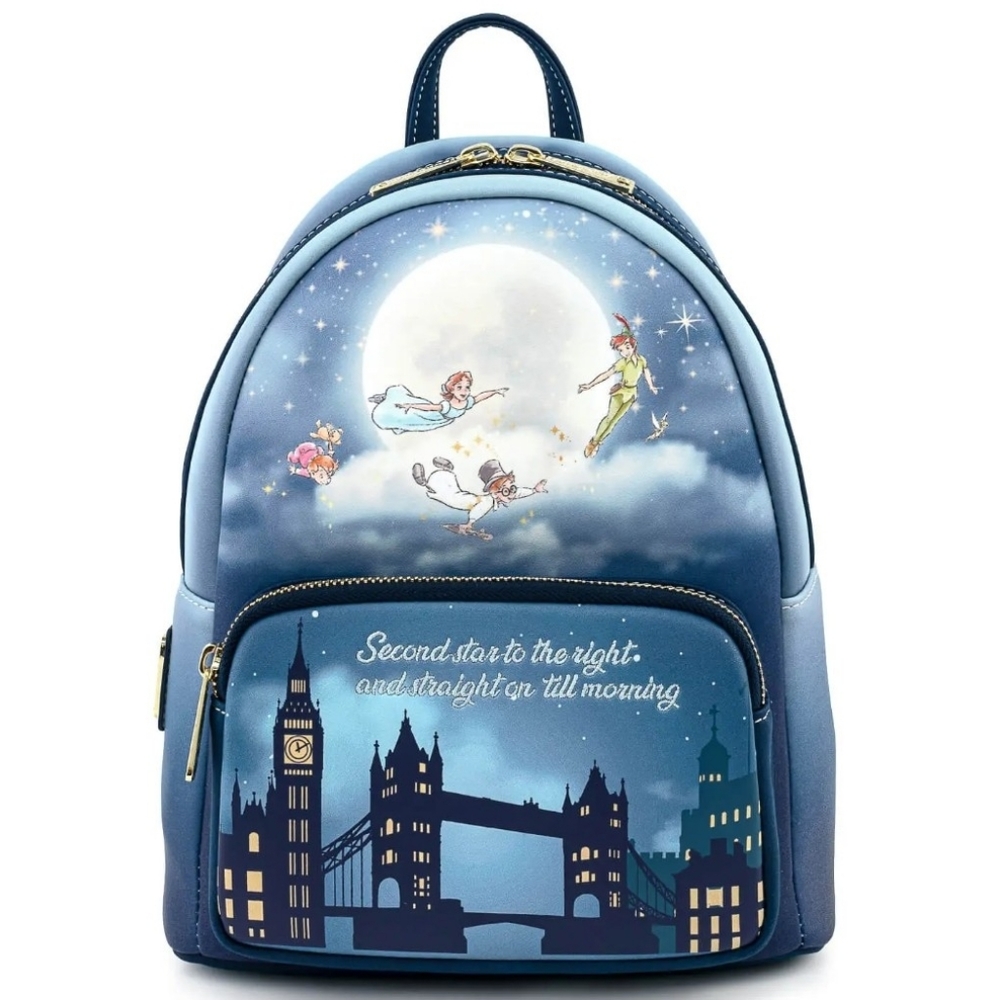 Loungefly Peter Pan Glow In the Dark Mini Backpack